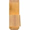 Ekena Millwork Eugene Rough Sawn Timber Gable Bracket, Western Red Cedar, 60"W x 15"H x 6"D x 6"F, 6/12 Pitch GBW060X15X0606EUG00RWR - alternate 4